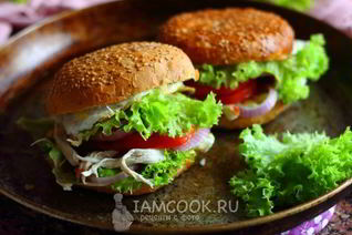 Омлет-бургер