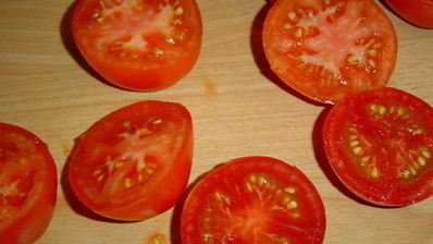 помидорный гамбургер