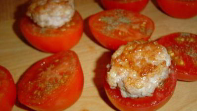 помидорный гамбургер