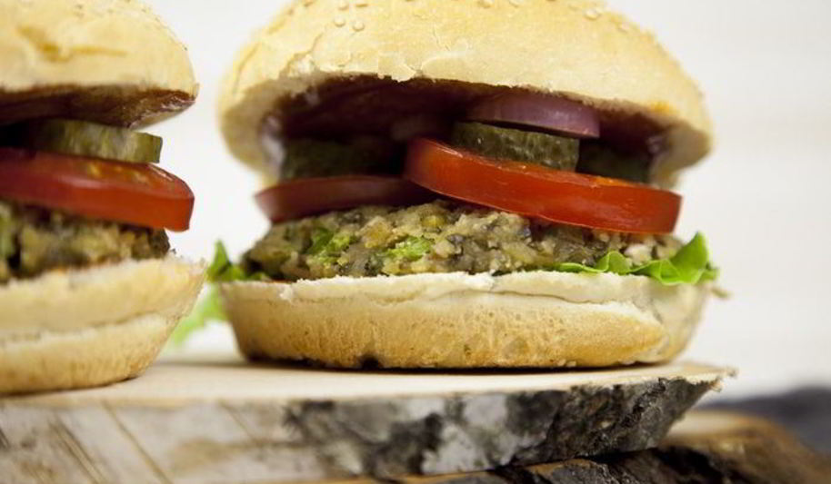 Рецепт вегетарианского бургера с котлетой из маша