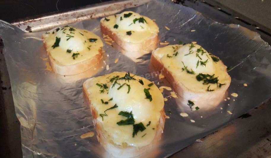 Рецепт бутерброда с яйцом и сыром горячий