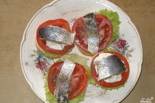 Бутерброды открытые