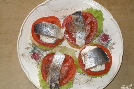 Бутерброды открытые