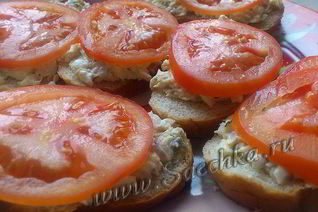 Бутерброды с рыбой