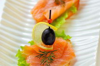 Бутерброды с семгой