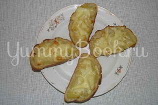 Бутерброды с сыром и дольками ананаса