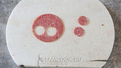 детский бутерброд клоун