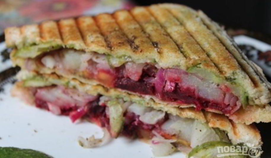 Рецепт горячих бутербродов на завтрак