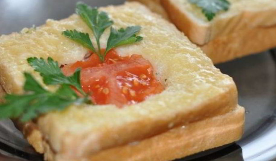 Рецепт горячих бутербродов с сыром