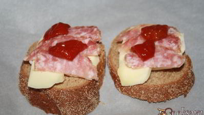 горячие бутерброды в средиземноморском стиле