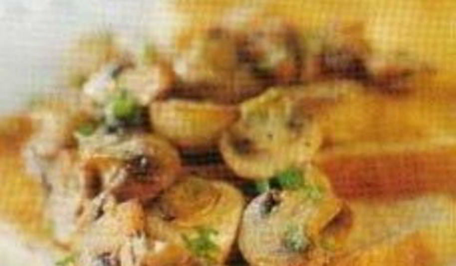 Рецепт простого бутерброда с грибами