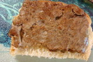 Скандинавские бутерброды с печенью