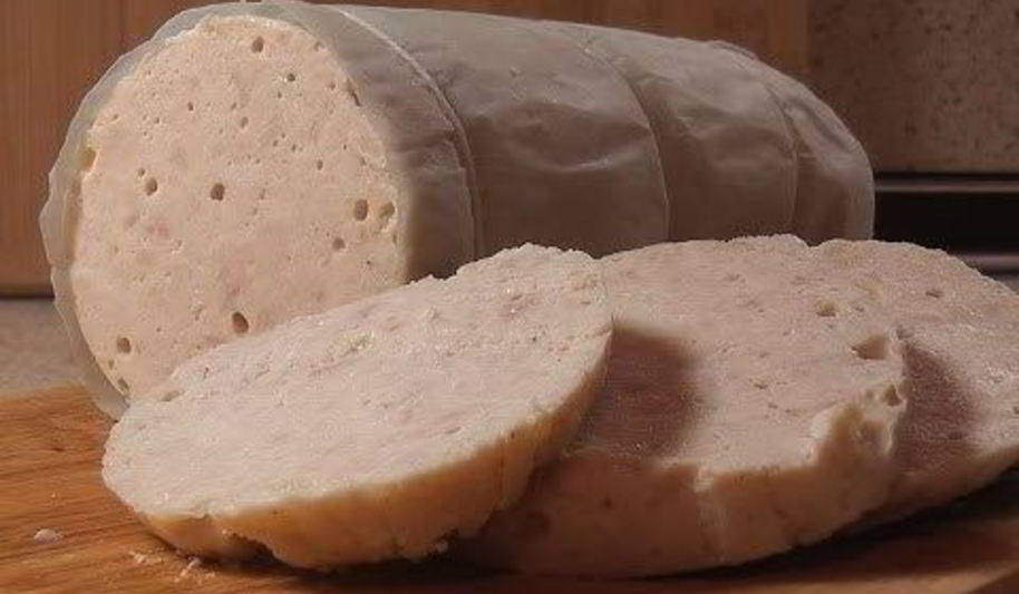 Рецепт домашней вареной колбасы в кружке