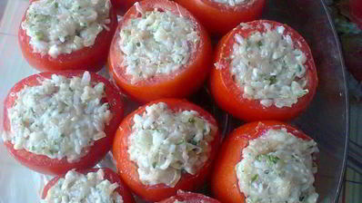 фаршированные помидоры