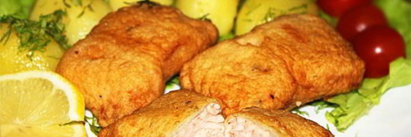 Горбуша в кляре