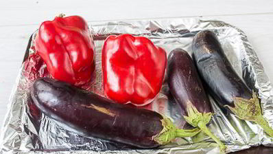 баклажанно-перечная икра