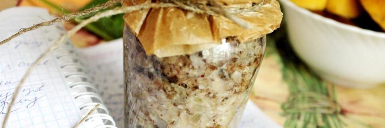 Грибная икра из маслят