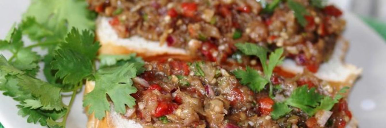 Икра из баклажан через мясорубку