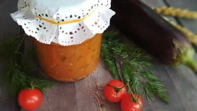 икра из баклажанов наслаждение