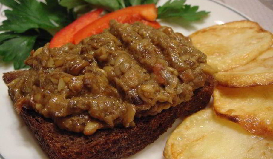 Рецепт икры из белых грибов