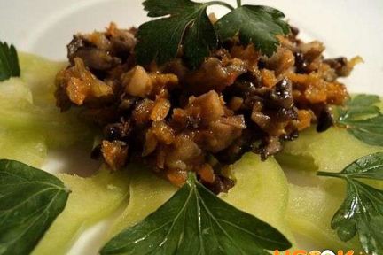 Икра из шампиньонов