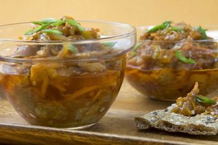 Икра овощная с чесноком