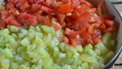 кабачковая икра без мясорубки