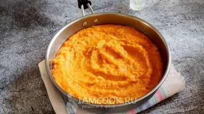 кабачковая икра на сковороде