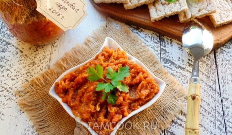 Рецепт кабачковой икры на зиму