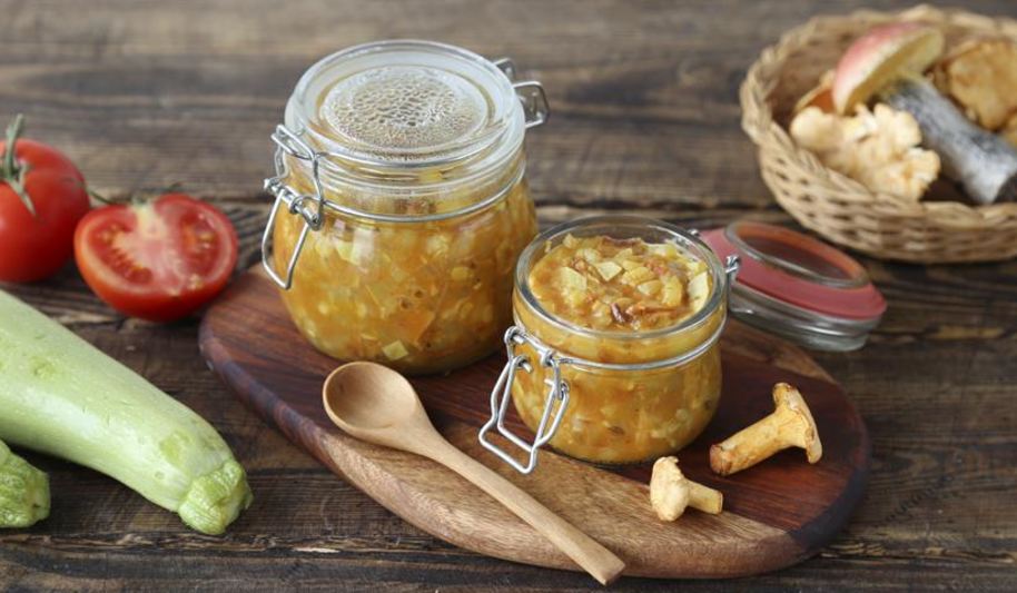 Рецепт кабачковой икры с грибами
