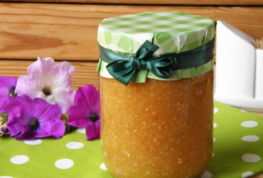 Кабачковая икра с луком на зиму