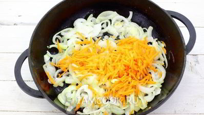 кабачковая икра с перцем и луком