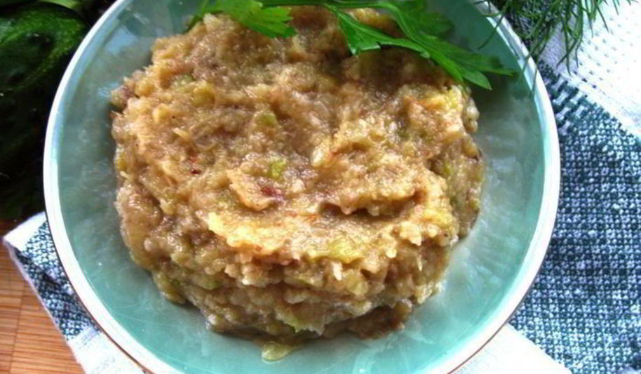 Рецепт кабачковой икры с яблоком