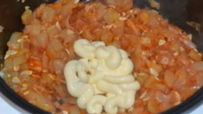 кабачковая икра в мультиварке с майонезом