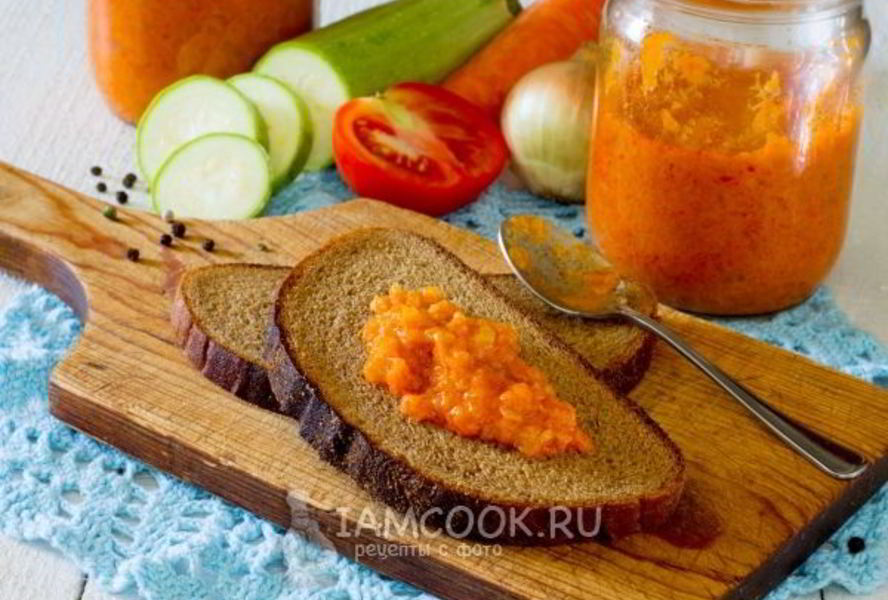 Кабачковая икра в мультиварке