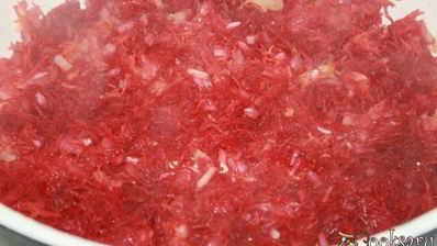 свекольная икра с баклажаном