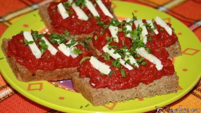 свекольная икра с баклажаном