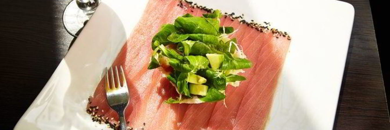 Карпаччо из тунца