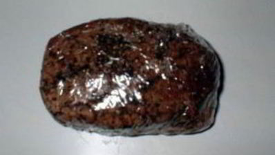 карпаччо с салатом шиитаке