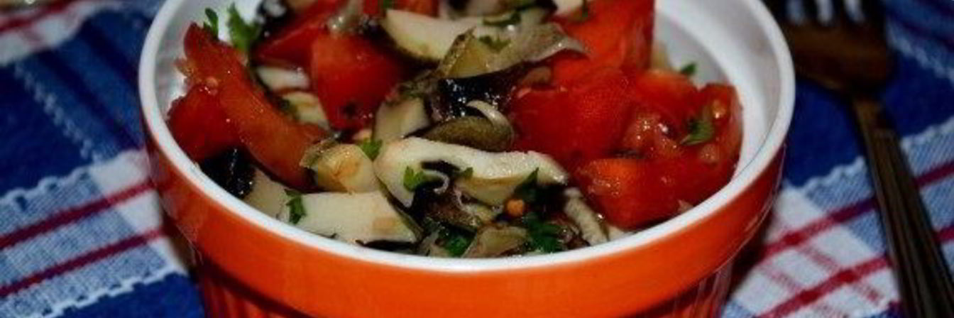 Холодная закуска из рапанов