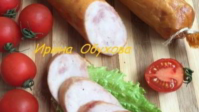 колбаса домашняя, куриная