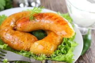 Колбаса из картошки и сала