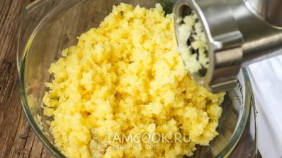 колбаса из картошки и сала