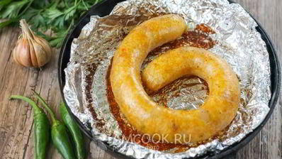 колбаса из картошки и сала