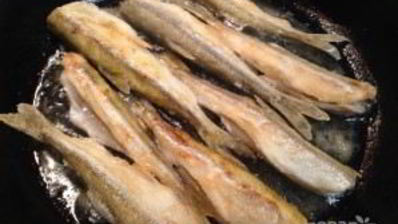 корюшка жареная маринованная