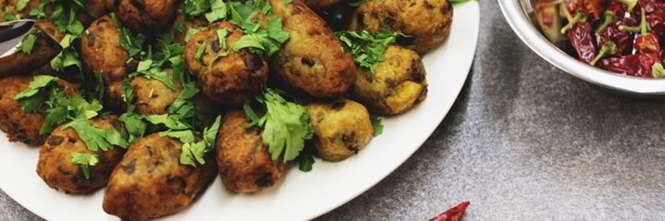 Крокеты из баклажанов