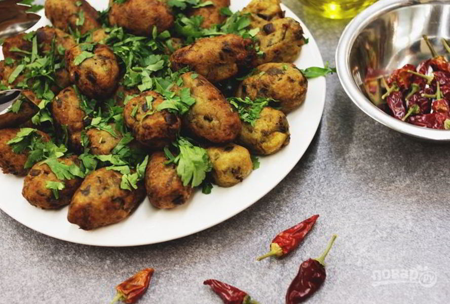 Крокеты из баклажанов