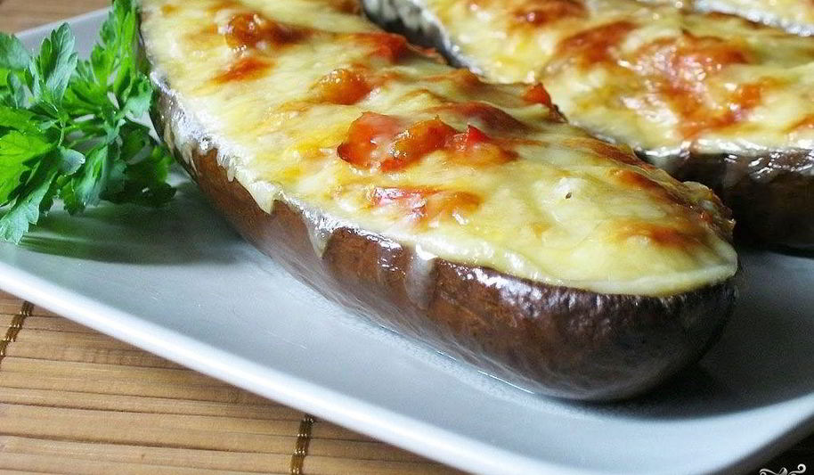 Рецепт лодочек из баклажанов с курицей