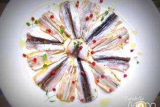 Маринованная хамса на манер испанских анчоусов