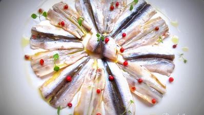 маринованная хамса на манер испанских анчоусов